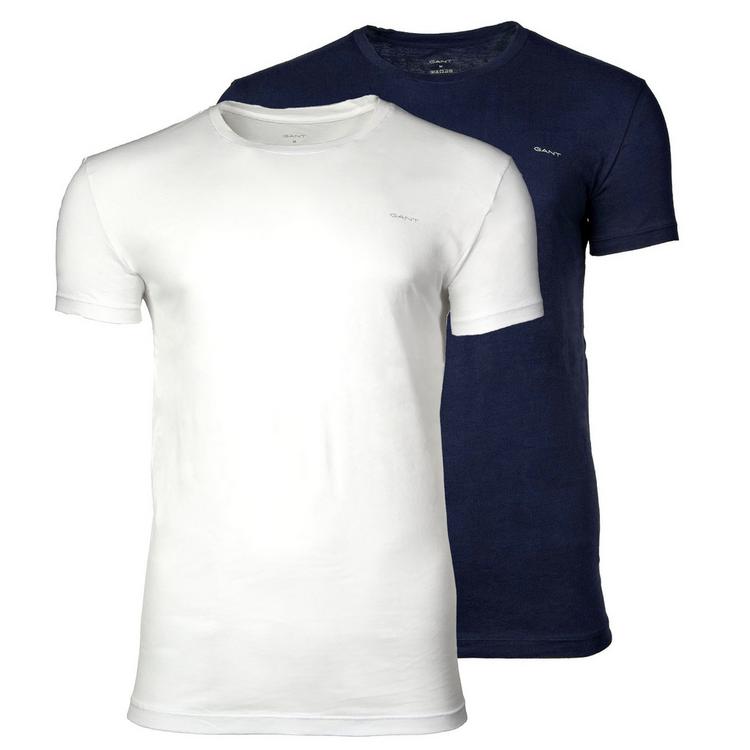 GANT GANT T-Shirt T-Shirt Herren - Marineblau/Wei&szlig; - 0 | SportScheck