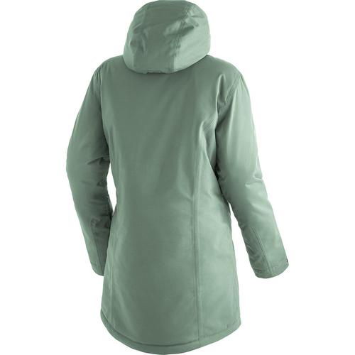 Rückansicht von Maier Sports KATRINE Softshelljacke Damen Moos1517