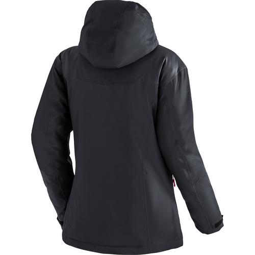 Rückansicht von Maier Sports INA Winterjacke Damen Schwarz01100