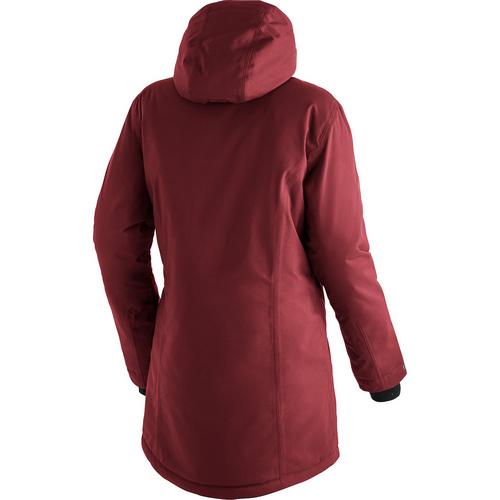 Rückansicht von Maier Sports KATRINE Softshelljacke Damen Rot4541