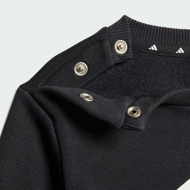 adidas adidas Essentials Kids Jogginghose Trainingsanzug Kinder - Black / White - 1 | SportScheck