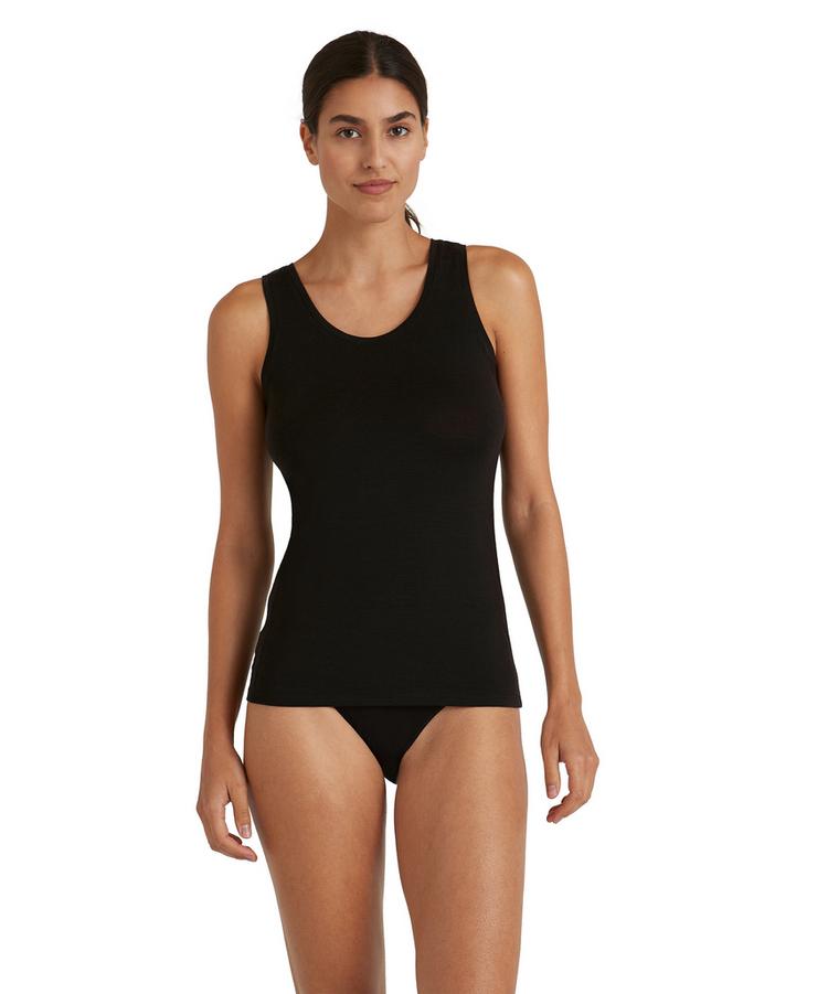Falke Falke UW Top WO/CLY w Unterhemd Damen - black (3000) - 0 | SportScheck