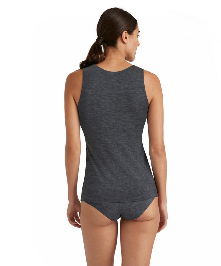 Falke Falke UW Top WO/CLY w Unterhemd Damen - dark grey -heather (3278) - 0 | SportScheck