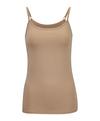 Falke UW Top CO/EL Unterhemd Damen - camel (4220)