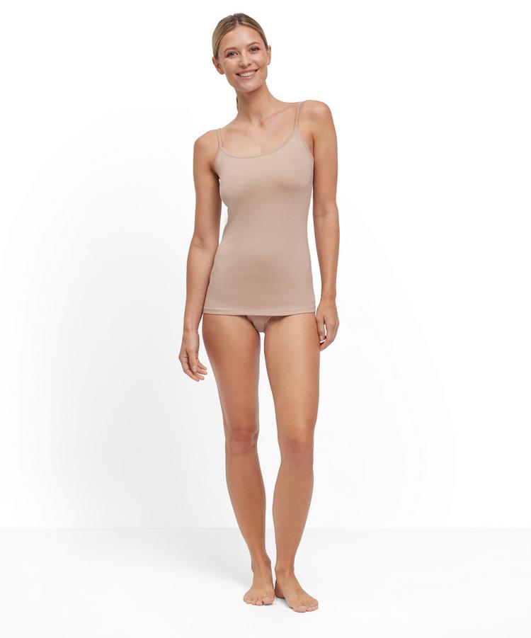 Falke Falke UW Top CO/EL w Unterhemd Damen - camel (4220) - 1 | SportScheck