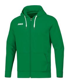 JAKO Base Kapuzenjacke Trainingsjacke gruen