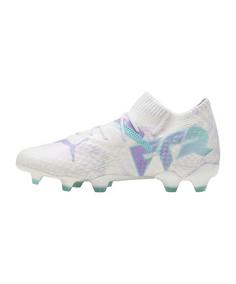 Rückansicht von PUMA FUTURE 7 Ultimate FG/AG Brilliance Damen Fußballschuhe Damen weissschwarz