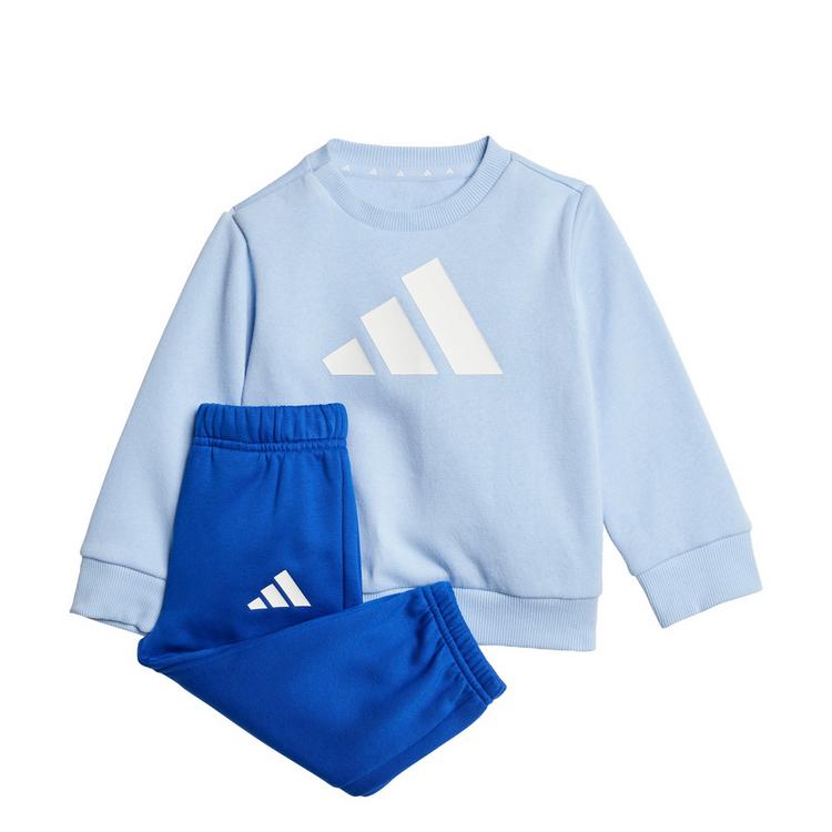 adidas adidas Essentials Kids Jogginghose Trainingsanzug Kinder - Glow Blue / White - 0 | SportScheck
