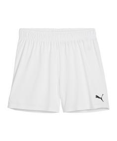 PUMA teamGOAL Short Damen Fußballshorts Damen weissschwarz