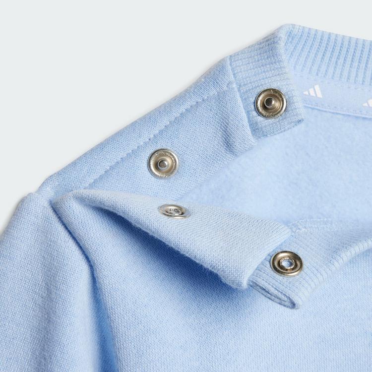 adidas adidas Essentials Kids Jogginghose Trainingsanzug Kinder - Glow Blue / White - 1 | SportScheck