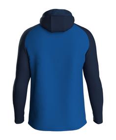 Rückansicht von JAKO Icon Kapuzenjacke Trainingsjacke blau