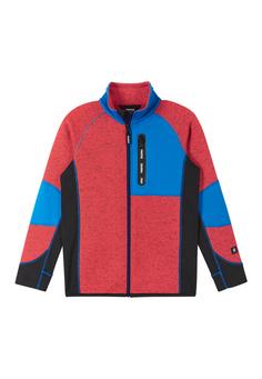 reima Liukuen Fleecejacke Kinder Tomato red