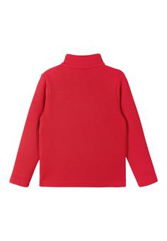 Rückansicht von reima Meininki Fleecejacke Kinder Tomato red