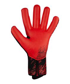 Rückansicht von Reusch Venomous  X TW-Handschuhe Torwarthandschuhe schwarzrot