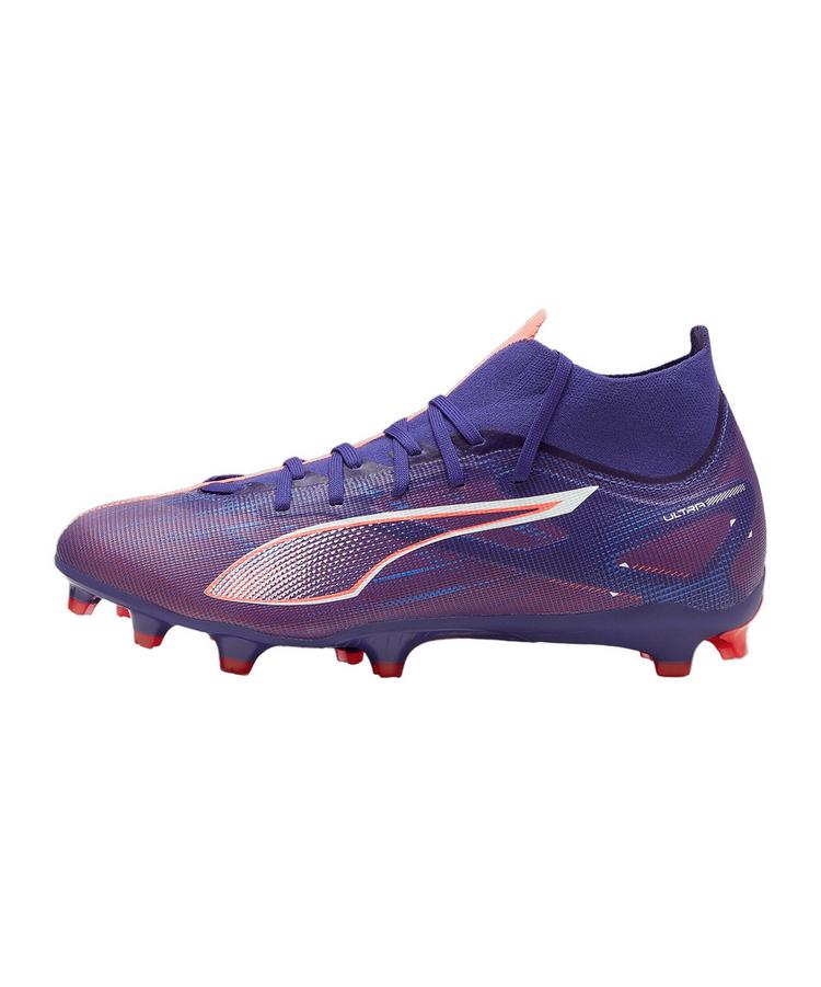 PUMA PUMA ULTRA 5 Match+ FG/AG Lights Out Fu&szlig;ballschuhe - lilaweiss - 0 | SportScheck