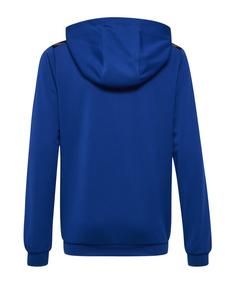 Rückansicht von hummel hmlAUTHENTIC PL Hoody Kids Funktionssweatshirt Kinder blau