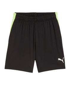 PUMA IndividualLIGA Short Kids Fußballshorts Kinder schwarzgruen