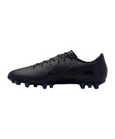 Rückansicht von Nike Air Zoom Mercurial Vapor XVI Academy AG Fußballschuhe schwarzschwarz