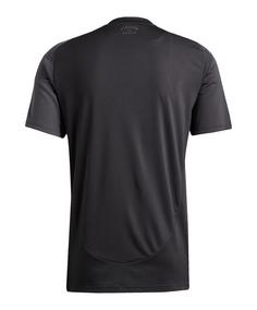 Rückansicht von adidas Inter Miami Trikot Away 2025 Fußballtrikot schwarz