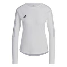 adidas HILO Longsleeve Langarmshirt Damen White / Team Light Grey