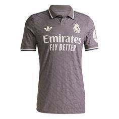 adidas Real Madrid 24/25 Ausweichtrikot Fußballtrikot Herren Charcoal / Charcoal