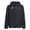 adidas Tiro 25 Essentials Woven Kids Hoodie Sweatjacke Kinder - Black / White