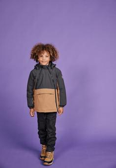 Rückansicht von ZigZag Marlo Outdoorjacke Kinder 1075 Toasted coconut