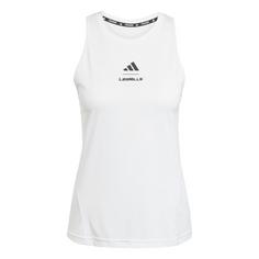 adidas Les Mills Graphic Tanktop Funktionsshirt Damen White