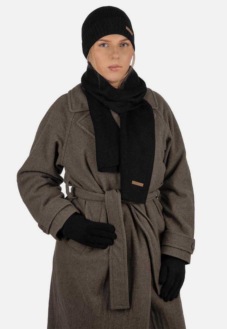 normani normani Yuma Set M&uuml;tze, Schal und Handschuhe - Schwarz - 0 | SportScheck