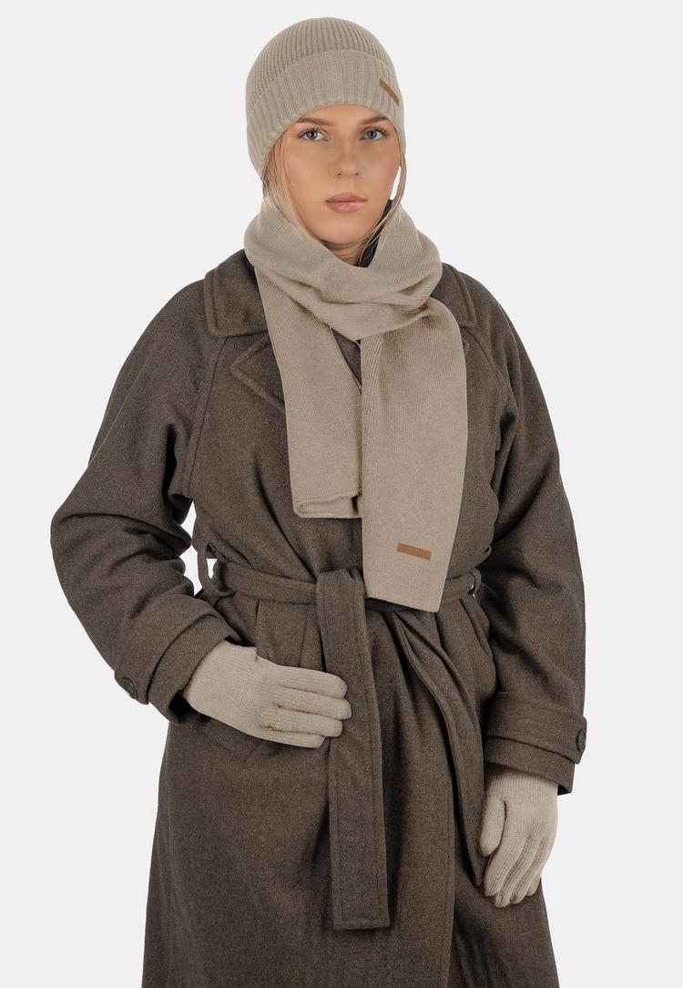 normani normani Yuma Set M&uuml;tze, Schal und Handschuhe - Beige - 0 | SportScheck