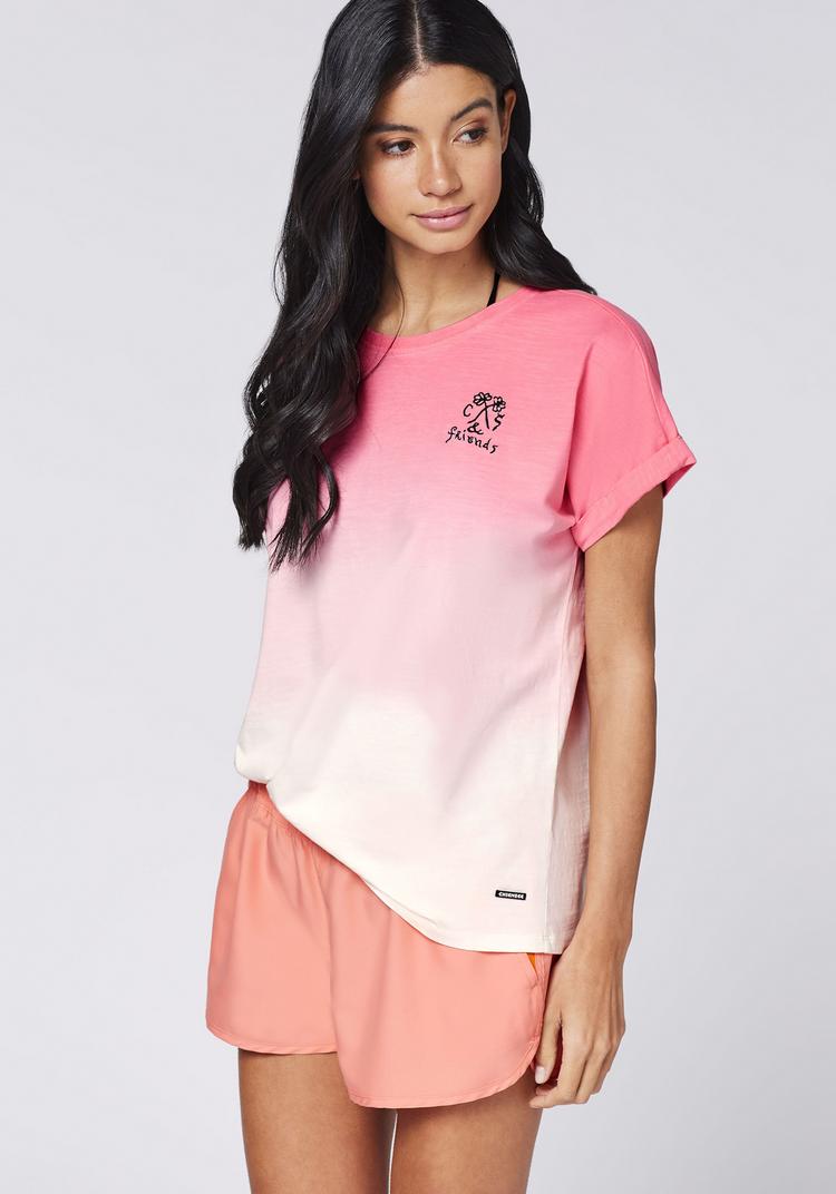 Chiemsee Chiemsee T-Shirt T-Shirt Damen - 2921 Pink/Orange - 3 | SportScheck