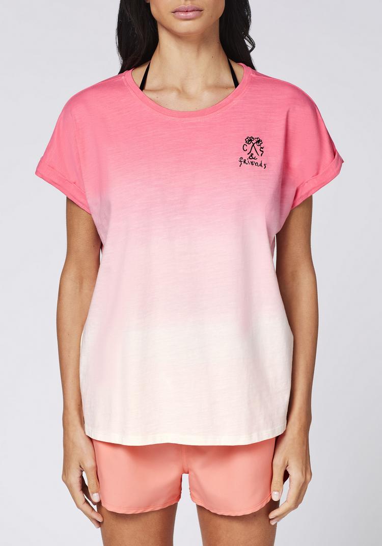 Chiemsee Chiemsee T-Shirt T-Shirt Damen - 2921 Pink/Orange - 4 | SportScheck