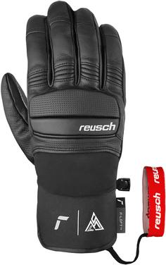 Rückansicht von Reusch Marco Schwarz Skihandschuhe 7701 black/white