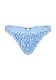 Moda Minx Scrunch Fixed Brazilian Bikini Hose Damen Baby Blue