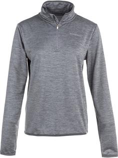 Endurance VIRONIC W Waffle Langarmshirt Damen 1038 Mid Grey Melange