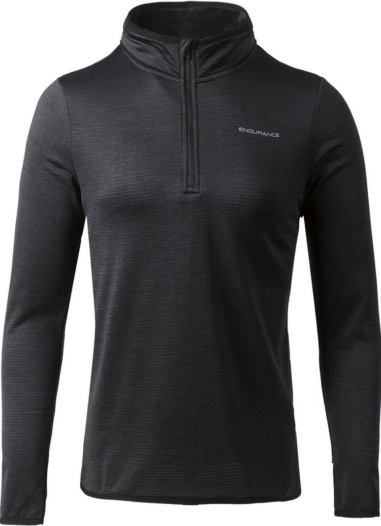 Endurance Endurance VIRONIC W Waffle Langarmshirt Damen - 1001 Black - 0 | SportScheck