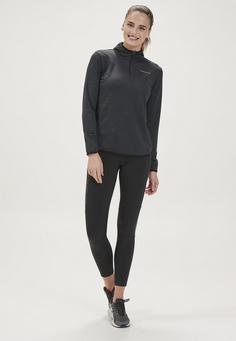 Rückansicht von Endurance VIRONIC W Waffle Langarmshirt Damen 1001 Black