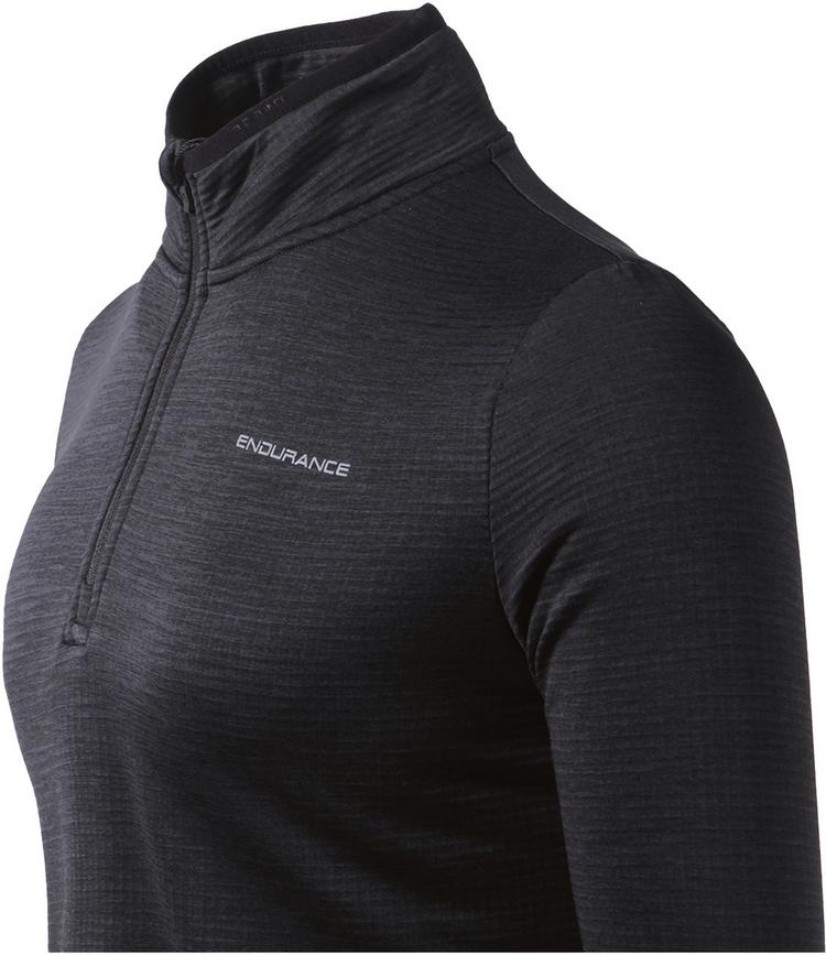 Endurance Endurance VIRONIC W Waffle Langarmshirt Damen - 1001 Black - 2 | SportScheck