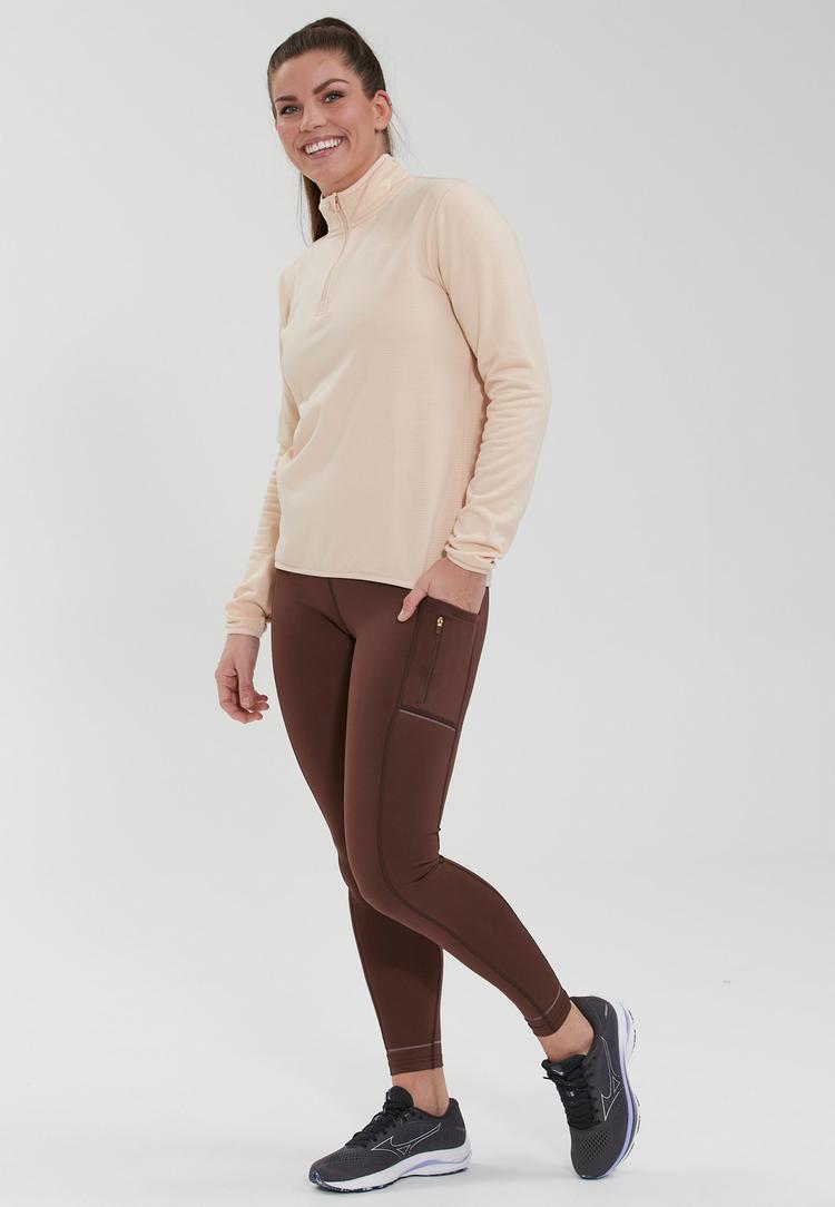 Endurance Endurance VIRONIC W Waffle Langarmshirt Damen - 5134 Sun Kiss - 1 | SportScheck