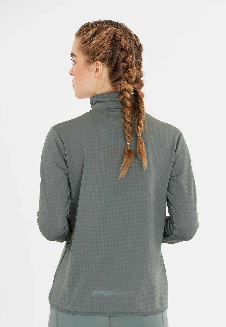 Endurance Endurance VIRONIC W Waffle Langarmshirt Damen - 3219 Sedona Sage - 3 | SportScheck