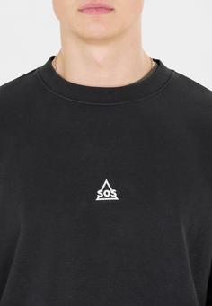 Rückansicht von SOS Majella Sweatshirt Herren 1001 Black