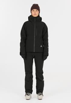 Rückansicht von SOS Cervinia Skijacke Damen 1001 Black