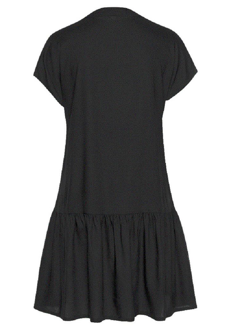 S.OLIVER S.OLIVER Blusenkleid Kurzarmkleid Damen - schwarz - 2 | SportScheck