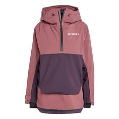 adidas Terrex Xperior 2L Lined RAIN.RDY Anorak Trainingsjacke Damen Burgundy / Aurora Black