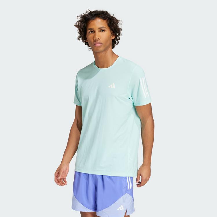 adidas adidas Own the Run T-Shirt T-Shirt Herren - Semi Flash Aqua - 0 | SportScheck