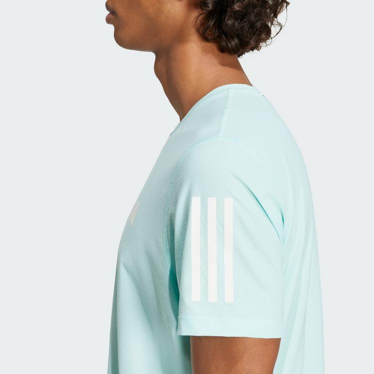 adidas adidas Own the Run T-Shirt T-Shirt Herren - Semi Flash Aqua - 0 | SportScheck