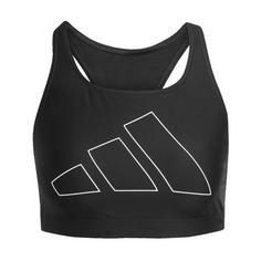 adidas Big Bars Bikinioberteil Bikini Oberteil Damen Black / White