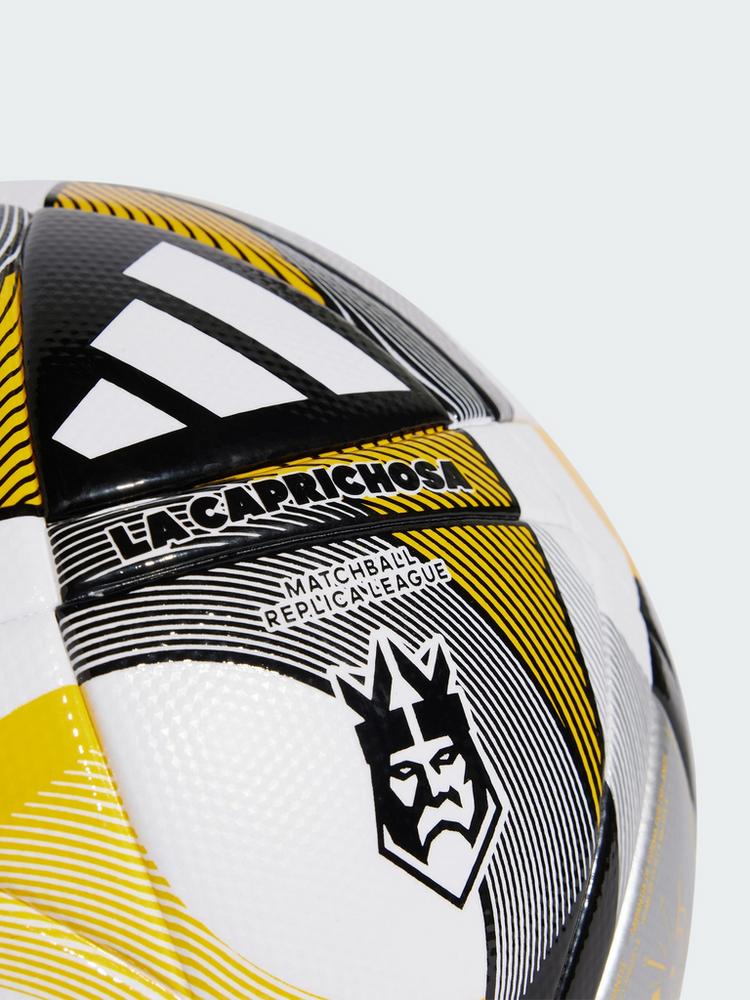 adidas adidas Kings League La Caprichosa League Ball Fu&szlig;ball - White / Black / Silver Metallic - 1 | SportScheck