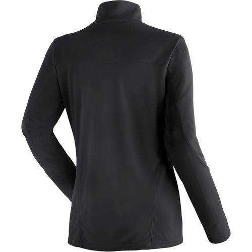 Rückansicht von Maier Sports BIANKA Langarmshirt Damen Schwarz01100