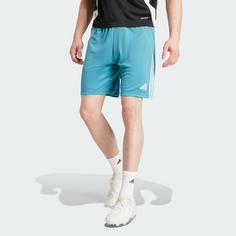 Rückansicht von adidas Tiro 24 Trainingsshorts Fußballshorts Herren Arctic Fusion / White